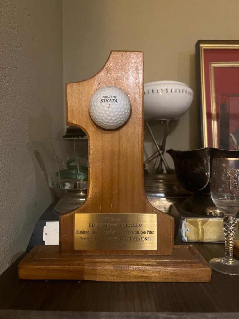 Eduardo Victorio CORALLO Hole in One 11/27/1999